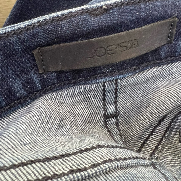 Joes Womens The Honey Curvy Skinny Jeans Blue Stretch Dark Wash Mid Rise Zip 24 - Picture 9 of 12
